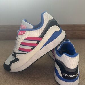 Adidas White and Pink Sneakers